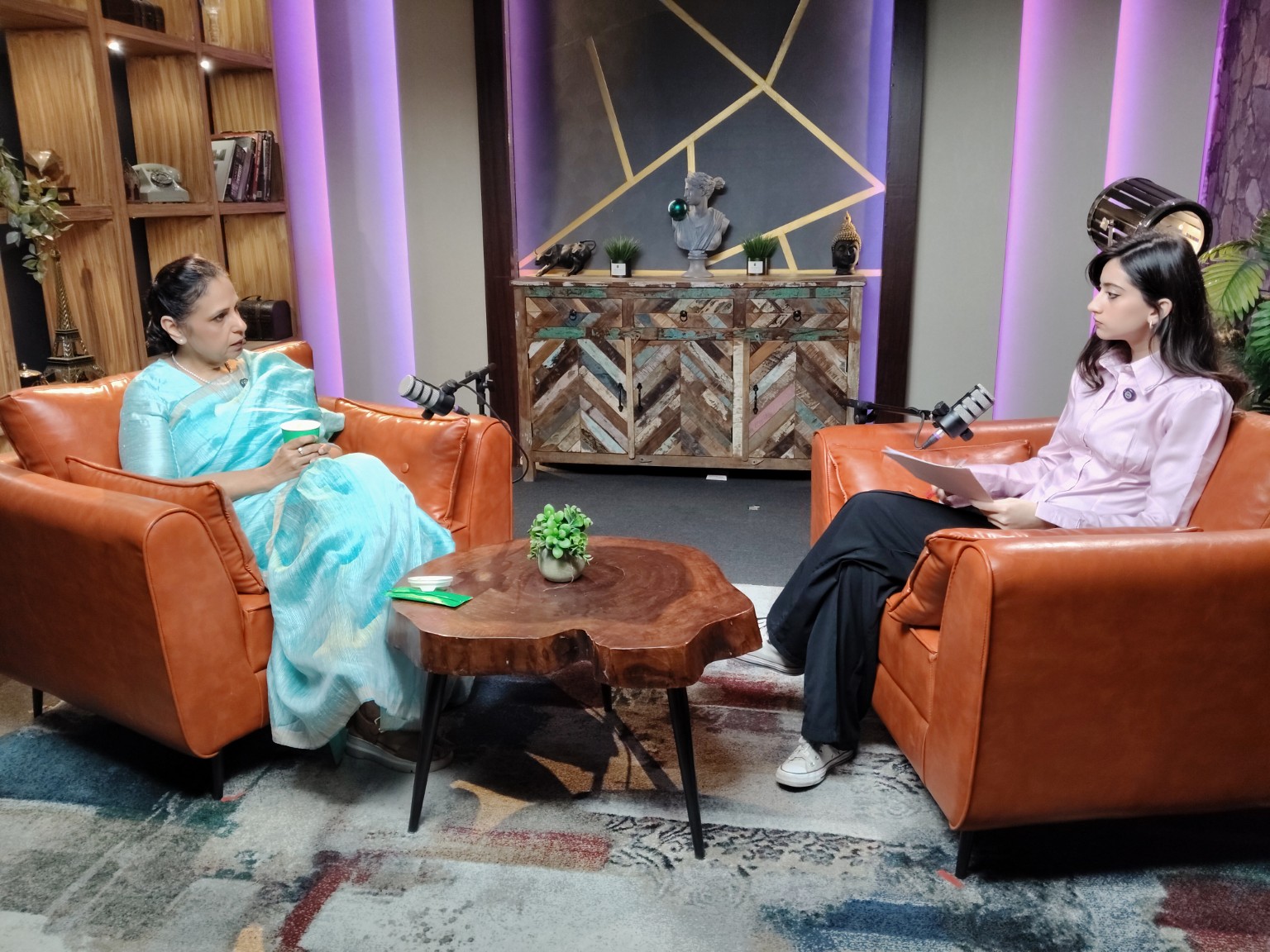 Studio interview